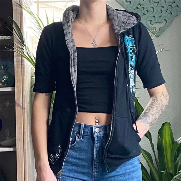 O’NEILL Zip up Sweatshirt Jacket Women’s Small - Picture 2 of 6